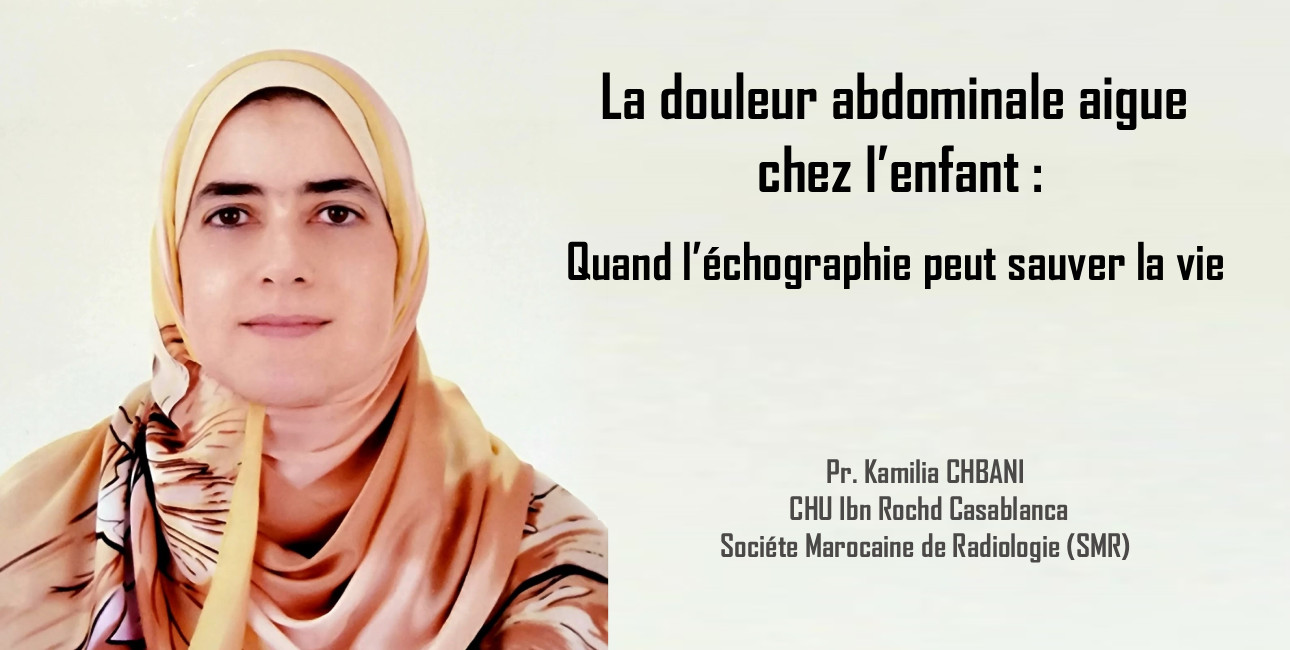 La douleur abdominale aigue chez l’enfant: quand l’échographie peut sauver la vie