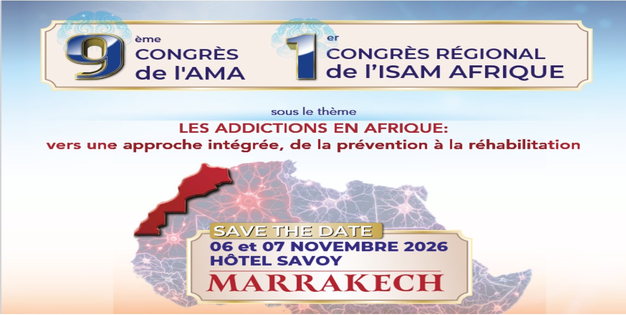 Addictologie: l’Afrique,  de la prévention à la réhabilitation